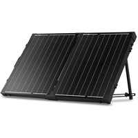 Renogy 12V Solarkoffer 2 x 50W (Ohne Laderegler)Solar Modul Zelle 100W Solarpanel Wohnmobil Solarmodul Solarzelle Camping Garten mit schwarzem Rahmen