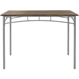 ML-Design Essgruppe Set 5-Tlg Esstisch mit 4 Stühlen, Treibholz, für 4 Personen,