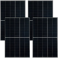 Juskys 4er Set Solarmodul RSM40-8-410M