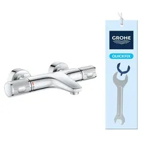 Grohe Precision Feel Thermostat-Wannenarmatur Chrom