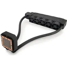 Cover Your Gray Dynatron L25-1 Water Cooling PC-Wasserkühlung CPU Wasserkühler, Schwarz