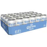 Corona Cero 0,0% Alkoholfreies Premium Lager Dosenbier, EINWEG, Internationales Alkoholfreies Lager Bier (24 X 0.33 l)