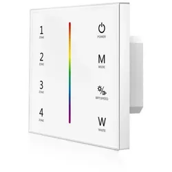 DOTLUX 4Zonen Touchpanel für mehrfarbige Empfänger DMX/Fusion-Technology