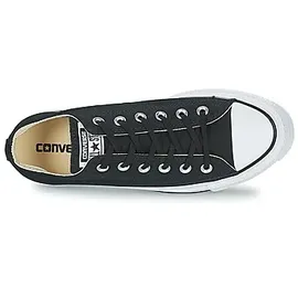 Converse Chuck Taylor All Star Platform Low Top Black/Black/White 38