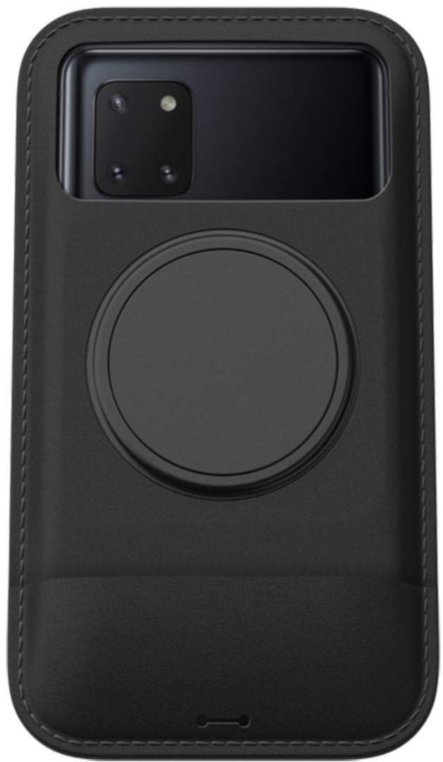 Shapeheart Magnetische Smartphone Hülle mit Kamerafenster, schwarz, Größe M