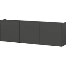 Germania Mehrzweckschrank 138 x 45 x 25 cm Graphit