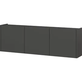 Germania Mehrzweckschrank 138 x 45 x 25 cm Graphit