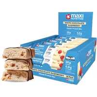 Maxinutrition Proteinriegel Himbeere weiße Schokolade Riegel 16 x 40 g