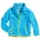 Fleece-Jacke Unisex Kinder Outdoor-Oberteil aquablau 116