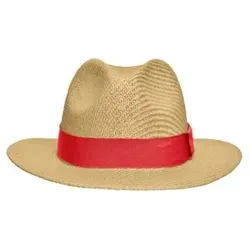 Reise Sommerhut MB6599, braun/rot, Größe S/M - braun - S