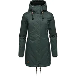 Ragwear Winterjacke "Tunned", Damen, Gr. L (40), grün (dunkelgrün), Außenmaterial: 100% Polyester. Innenfutter: 100% Polyester.