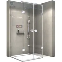 Bernstein Duschkabine Bernstein EX412 U-Form 8mm Nano Echtglas 90x90x195cm