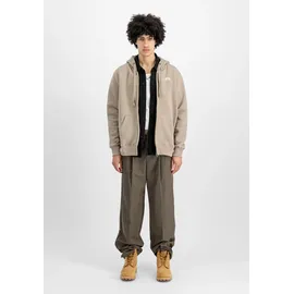 Alpha Industries Basic Zip Sl Kapuzenpullover Vintage Sand XL