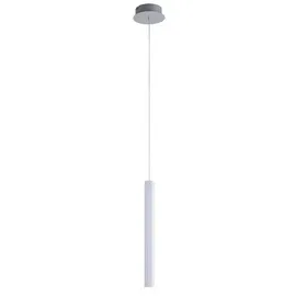 just light. Bruno 1-flg. 12 x 120 cm Aluminium grau