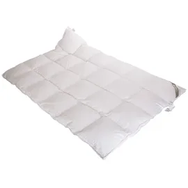 Betten Hofmann Belladream Daunenbett Daunendecke 4x6 mit Außensteg, 135x200 cm, 960g Daunen, 100% Daunen, warme Ganzjahresdecke, Naturprodukt