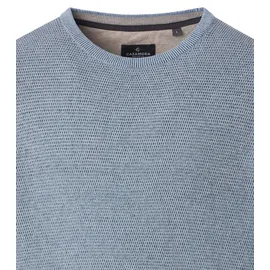 CasaModa Rundhalspullover blau 3XL