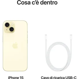 Apple iPhone 15 256 GB Gelb