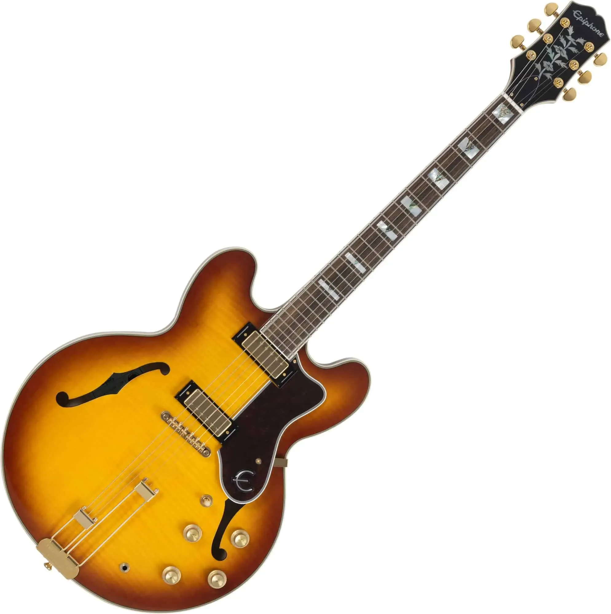 Epiphone Sheraton Figured Exklusive Iced Tea