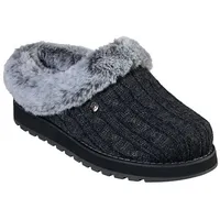 SKECHERS Keepsakes - Ice Angel Low-Top Slipper, Charcoal, 39 EU