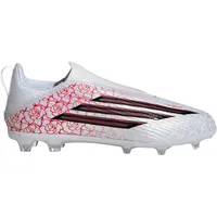 adidas F50 League Laceless FG/MG Cloud White / Core Black / Lucid Red 32