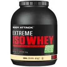 Body Attack Extreme Iso Whey Banane Pulver 1800 g