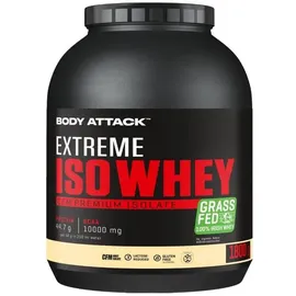 Body Attack Extreme Iso Whey Banane Pulver 1800 g