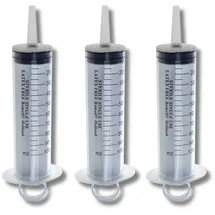 Romed Blasenspritze 100 ml, 3-teilig, mit Luer-Adapter, 3 Stück,