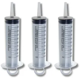 Romed Blasenspritze 100 ml, 3-teilig, mit Luer-Adapter, 3 Stück,