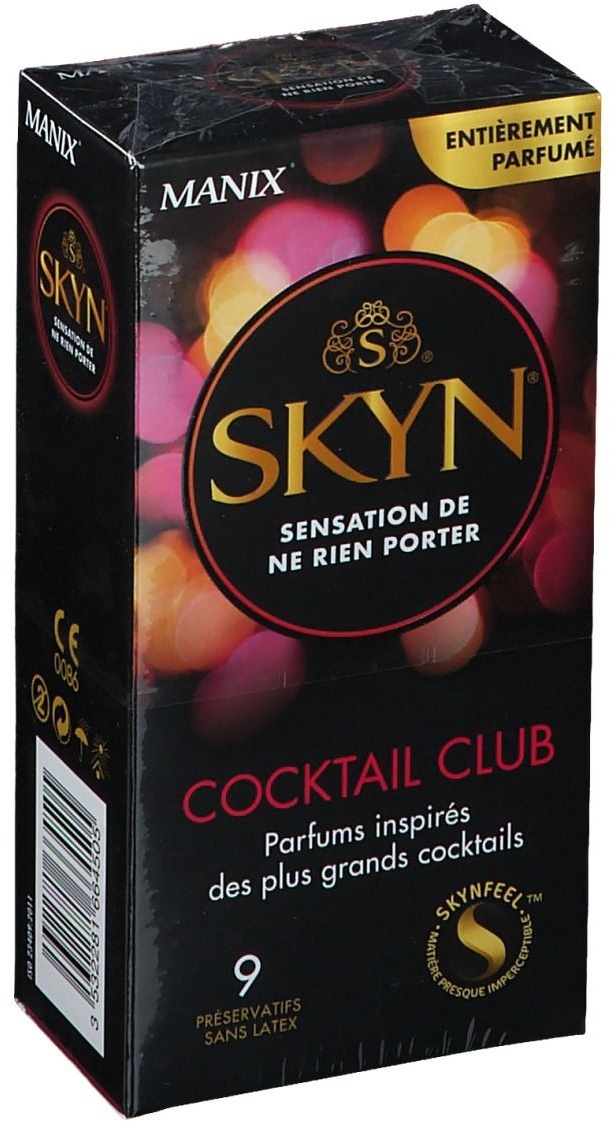 MANIX® SKYN® COCKTAIL CLUB 9 pc(s) préservatif(s)