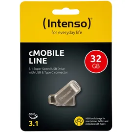 Intenso cMobile Line 32GB silber USB 3.0
