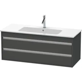 Duravit Ketho 2 Auszüge 120 x 47,5 cm graphit matt