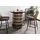 Massivmoebel24 Bartisch Mango 90 x 75 x 103 cm Braun