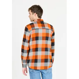Whistler Riglet M Chequered Shirt autumn maple (5141) S