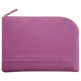 Rhodia Rhodiarama Etui aus Kunstleder Reißverschluss, 16x22 cm Flieder 116641C