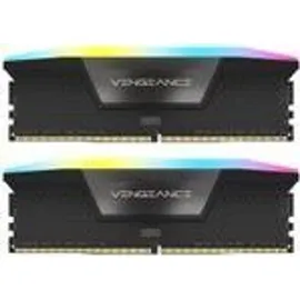 Corsair 64GB (2x32GB) CORSAIR VENGEANCE RGB DDR5-6400 RAM CL32 Arbeitsspeicher Kit