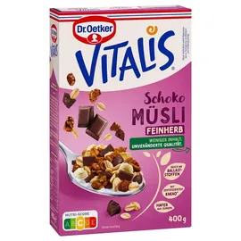 Dr. Oetker VITALIS Schoko FEINHERB Müsli 400,0 g