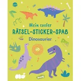 Arena Mein cooler Rätsel-Sticker-Spaß. Dinosaurier
