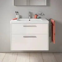 Duravit D-Code Waschtischunterschrank 2, Auszüge, DC4672010220000,