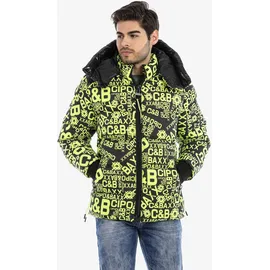 Cipo & Baxx Winterjacke grün 60