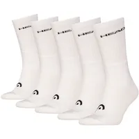 Head Socken ELEMENTS ALL SPORTS CREW 5 Paare Weiß 39-42