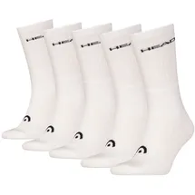 Head Socken ELEMENTS ALL SPORTS CREW 5 Paare Weiß 39-42