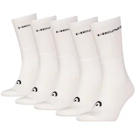 Head Socken ELEMENTS ALL SPORTS CREW 5 Paare Weiß 39-42