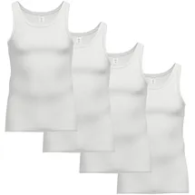 Ammann Doppelripp Unterhemden 4er Pack Herren Unterhemd