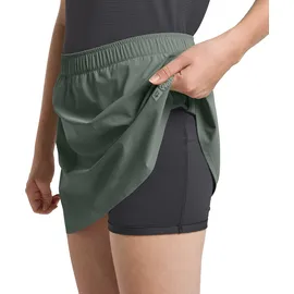 Jack Wolfskin Hosenrock Damen Grün/Grau L