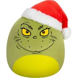 Jazwares Squishmallows Weihnachts Grinch, 25cm (Grinch in Santa Hat)