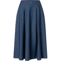 Maerz Muenchen Maxirock Damen Meliert Blau 42