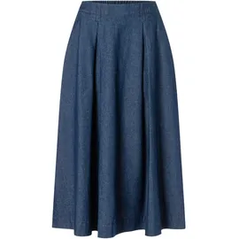 Maerz Muenchen Maxirock Damen Meliert Blau 42