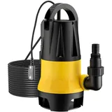 Wiltec Schmutzwasserpumpe mit Sensor 550 W 12500 l/h 7 m Förderhöhe