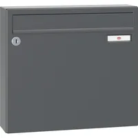 RENZ Renz, Briefkasten, mit Namensschild 370x330x100mm - robuster Aufhängebriefkasten