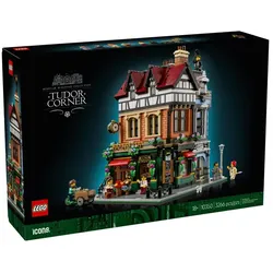 LEGO Icons Eckhaus im Tudorstil Konstruktionsspielsteine 10350